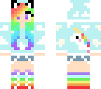 rainbow butt