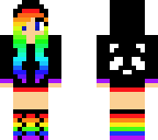 rainbow panda