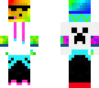 rainbow slime white