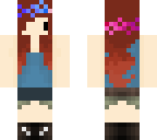 simple flower girl