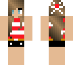 tank top windy hair girl