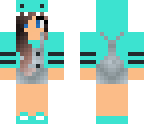 teal dino