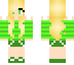 blonde and green
