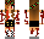 bloodstained teenage girl skin