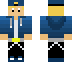 blue blond boy