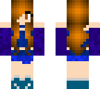 blue girl
