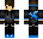 chibi blue boy