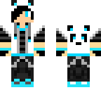 cool blue panda 