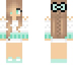 cute aqua girl