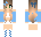 cute blue girl