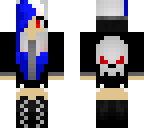 dark blue highlights