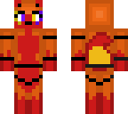 fire wolf animatronic