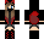 fire wolf girl