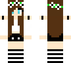girl black and withe