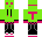 green and rose slime