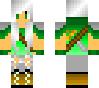 green warrior girl