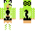 lime cat girl