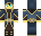 mage boy with light blue eyes