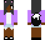 p_r_13's 3d wolf girl skin