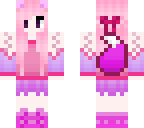 pink wolf girl