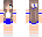 pinkriella  cheerleader blue