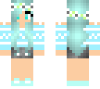 pretty blue girl