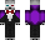 purple bow tie