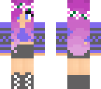 purple hair