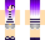purple hair girl