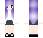 purple hair girl