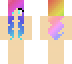 rainbow hair base