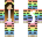 rainbow tiger onesie