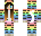 rainbow tiger onesie