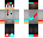 red and blue nike boy