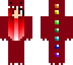 red dino girl