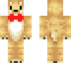 shiba inu with bow tie