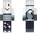 white haired wolf boy edit