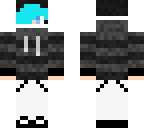 zane with blue hair