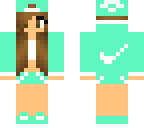aqua nike girl