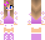 baby purple flower girl