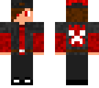 black red