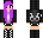 black veil bride purple pastel girl