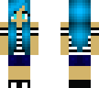 blue girl