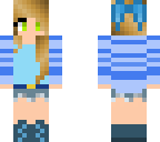 blue girl