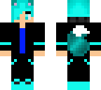 bright blue tomboy