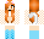 cat girl white