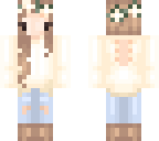 chibi flower girl