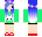 chibi mint girl