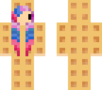 colorful waffle