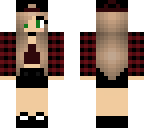 cut plaid tomboy
